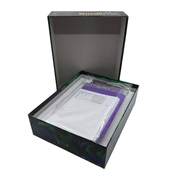 Murder Mystery Dinner Boxed Party Game Set - Murder at Mardis Gras, 8 Players - Picture 4 of 6